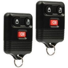 Key Fob Keyless Entry Remote fits Ford Lincoln Mercury Mazda F150 F250 F350 Escape Expedition Explorer Ranger (and More) Set of 2