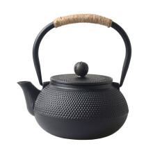Hwagui - thire en fonte avec infuseur en acier inoxydable pour th en feuille de th et sachets de th en fonte de therm
