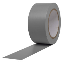 Protapes Pro 50 marquage de securite en vinyle premium et ruban d'epissage de piste de danse 6 mils d'epaisseur 36 metres de longueur x 2 """" Gris