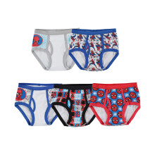 Spiderman Αγόρια 100% Χτενισμένο Βαμβάκι Μπριφ Multipacks με Πολλαπλές Επιλογές Εκτύπωσης