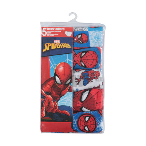 Spiderman Αγόρια 100% Χτενισμένο Βαμβάκι Μπριφ Multipacks με Πολλαπλές Επιλογές Εκτύπωσης 1