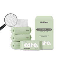 Unifree h?ndkl?de l T?rre engangsservietter l Ansigtsh?ndkl?der l 4-pak v?rdipakke 240 Count H?ndkl?de Absorberende Genanvendelig bl?d komfort hu