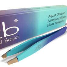 Zizzili Basics csipesz - Limited Edition Aqua Ombr? Ferde csipesz  A legjobb csipesz a szemldkszorzet eltvoltshoz s az n preczis ignyeihe