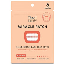 Rael Pickelpflaster Miracle Microcrystal Vitamin C Dark Spot Cover  Hydrokolloidpflaster mit Glutathion und Niacinamid zur Behandlung nach Akne, kor