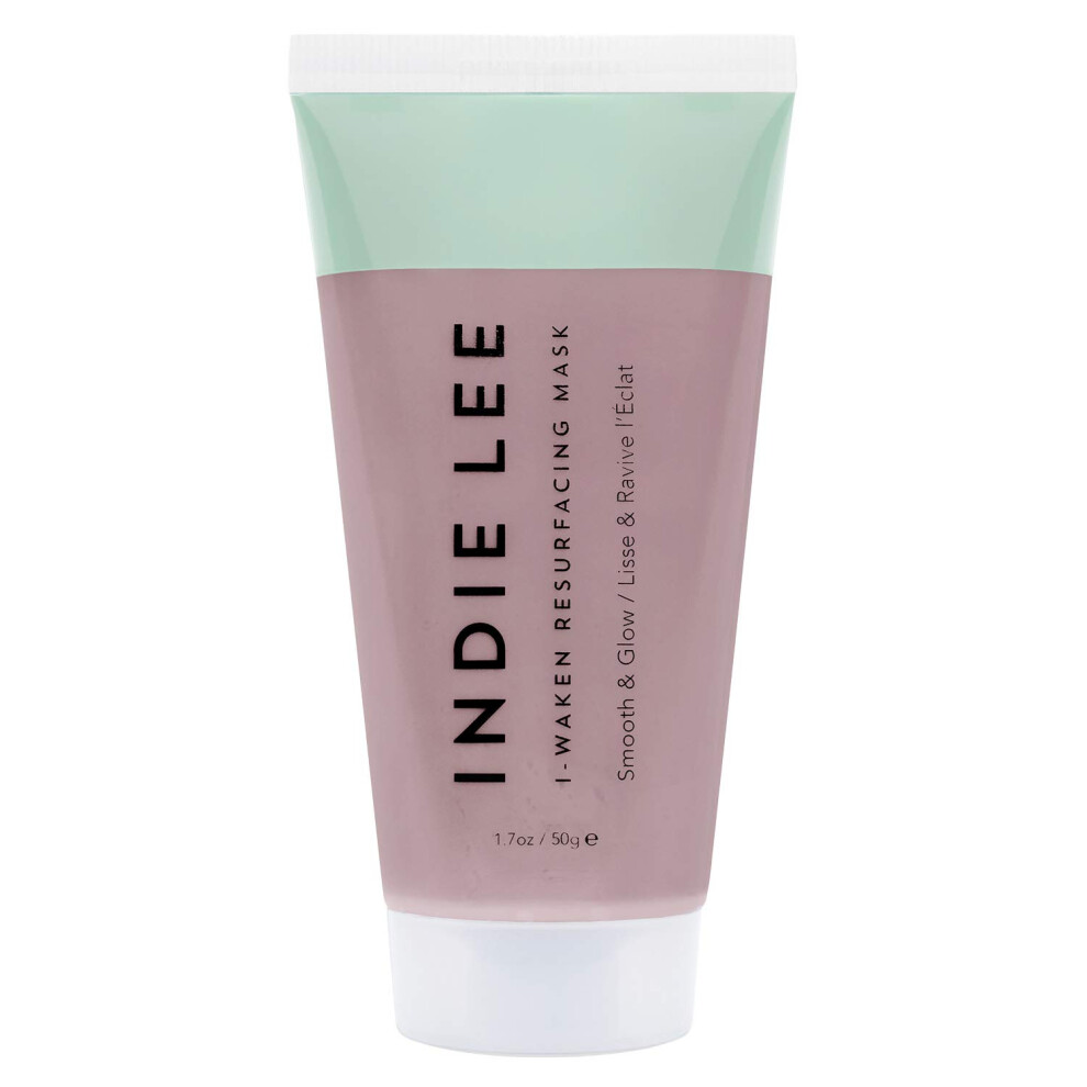 Indie Lee I-Waken Resurfacing Mask - Smoothing & Exfoliating Clay Mask With Bha Vitamin C And Kaolin & Bentonite Clays (1.7Oz / 50G)
