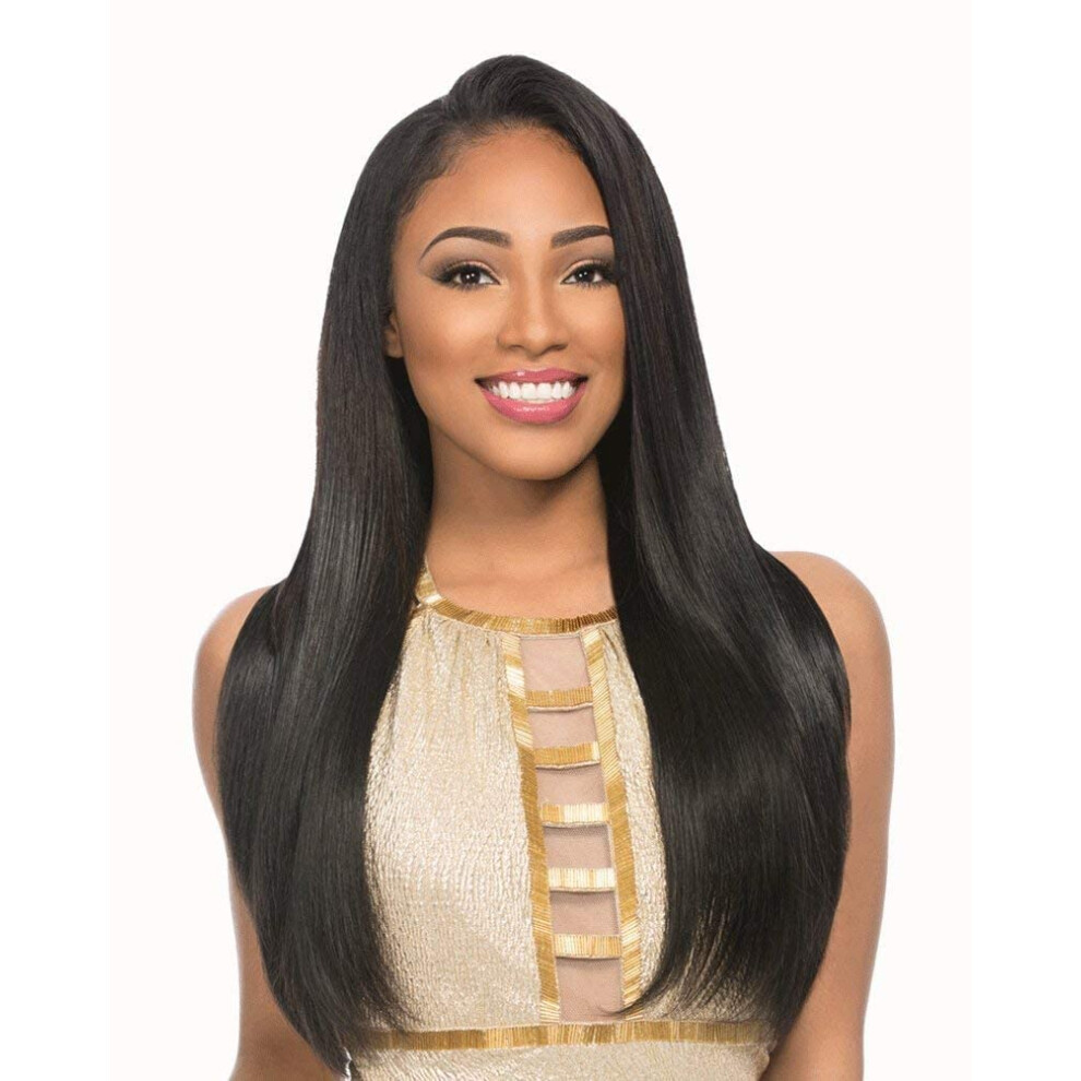 Sensacional Sensationnel Empire Yaki Human Hair - Tangle Free Weaving For Quick Weave And Sew In Styles For Faux Highlights - 1 Pack (12 Inch 530)