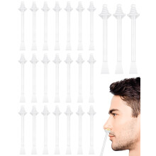 50 Pcs Nose Wax Sticks Nose Wax Kit Men and Women Nose Wax Applicator Sticks for Nostrils Ears Face Cleaning (50 Nose Waxing Sticks A)