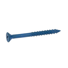 CONFAST 3/16"""" x 3-1/4"""" Modr ploch kotviaca skrutka do bet nu s vrt kom na ukotvenie do muriva alebo tehly (100 kusov v balen )