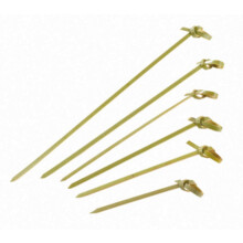 Packnwood-209bbbcl105-bambusvalg med knude-bambus knude pluk-skewers bambus-bambus tandstikker til appetitvækkere-(4.1 """")-Tilfælde af 2000