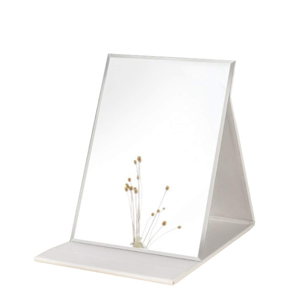 Zocool Zcooooool Mirror Large Portable Super Hd Mirror Makeup Mirror Multi Stand Angle Hand Free/ Handheld / Tabletop Foldable Mirror 10X7 Inch
