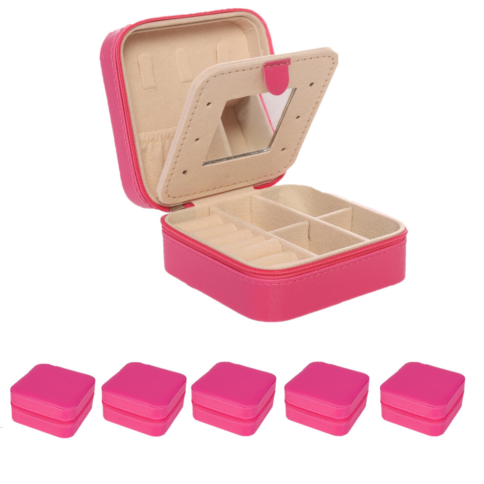 Kelofon Travel Jewelry Case Travel Jewelry Box Organizator Bizuterii Travel Bizuterator Male Bizuterie Organizator Pudelko Dla Dziewczat Kobiety-image