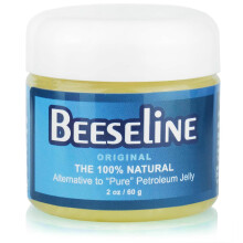 Beeseline Original - 100% Naturlig & Hypoallergenisk Alternativ till Petroleumgelé - Läppar, Händer, Makeupborttagning (2 Ounce)