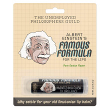 La famosa formula di Einstein per le labbra Balsamo per labbra in tubo, non aromatizzato, cruelty-free e prodotto negli Stati Uniti con ingredien