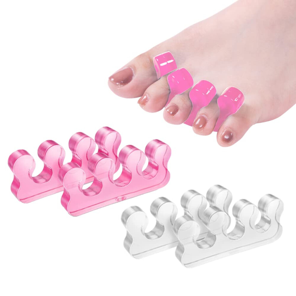 Zaxsota Toe Spacers Toe Separators Use For Separation Of Toenails Or Nails As Well As Relieve Orthopedic Bunion Symptoms Gifts For Girls.