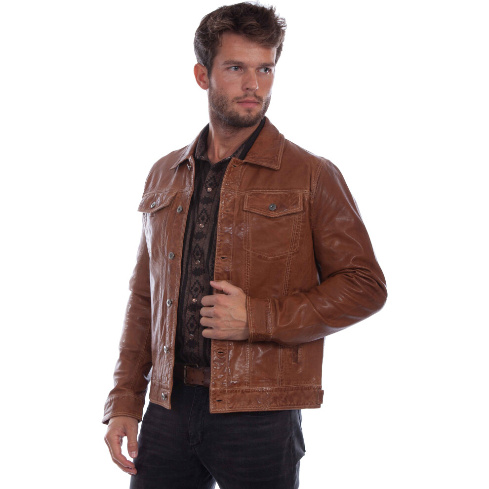 VESTE EN CUIR