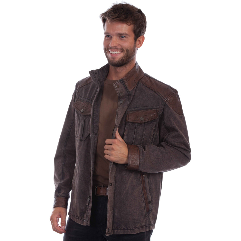 VESTE HOMME AVEC TOILE