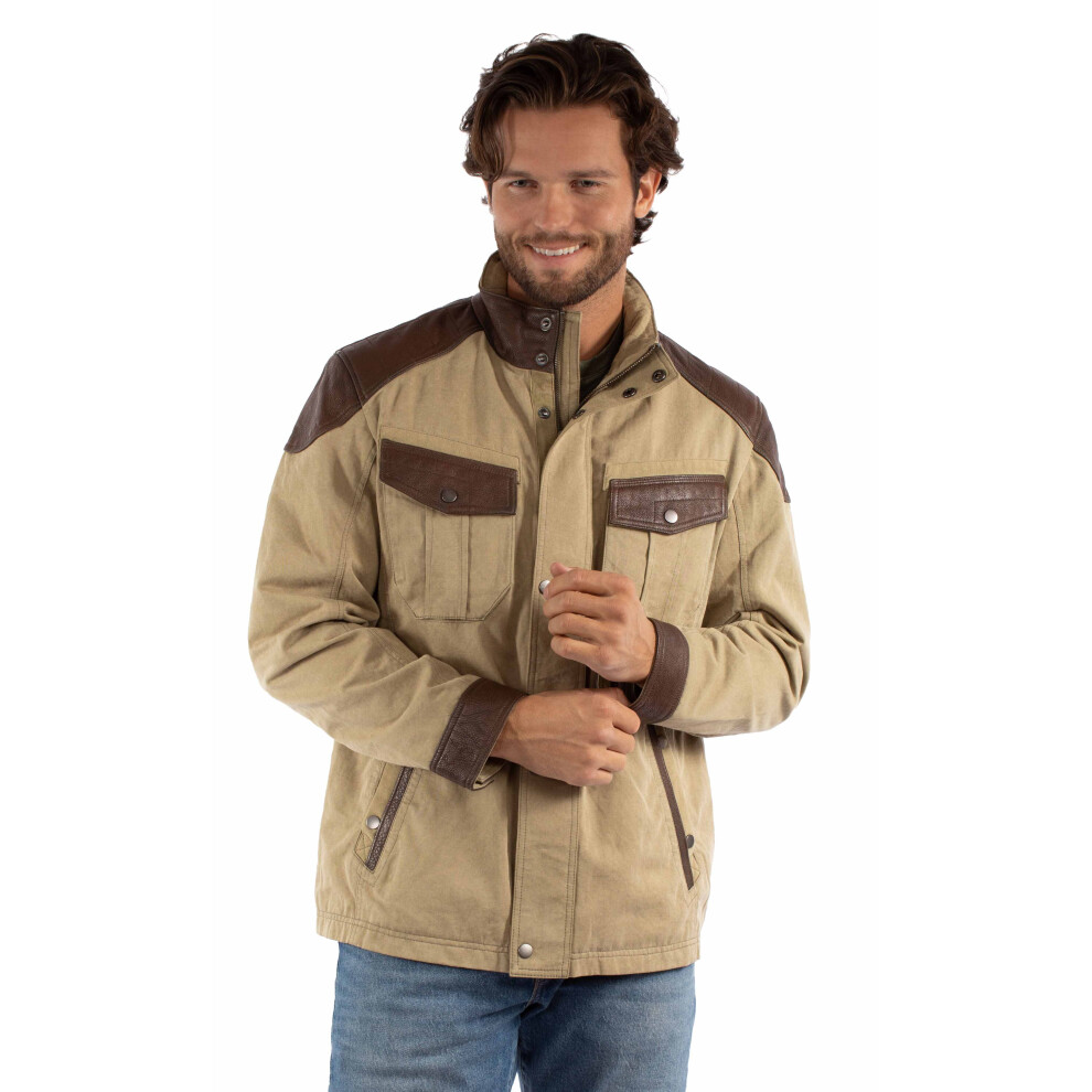 VESTE HOMME AVEC TOILE