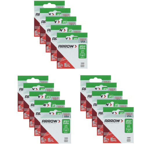 Arrow Staple JT21 1/4 """" 1000pk
