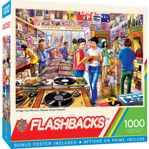 Vintage Vinyl Records 1000 PC