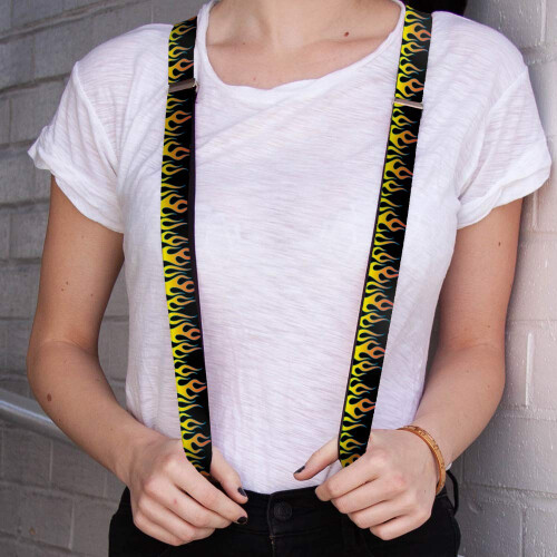 Buckle -down Suspender - Flames 1