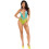 Sømløs ombre halter bodysuit. 1