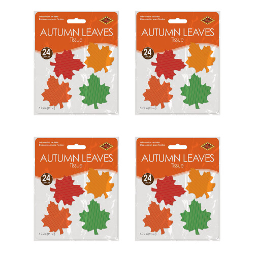 FR Tissue Herfstbladeren Pak van 4