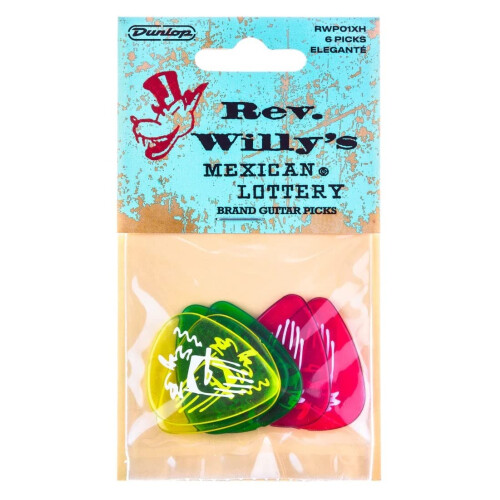 Dunlop RWP01XH REV WILLY X-HEAVY - 6/PLYPK
