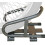 Blocca ruota per moto Rack Em RA-17 1