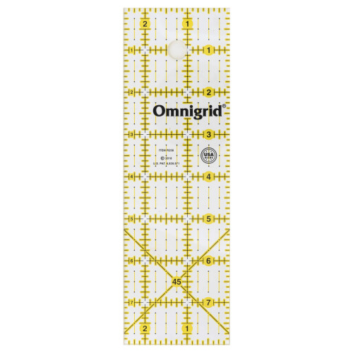 Omnigrid lineal 2-1/2 x 8-tommer klar