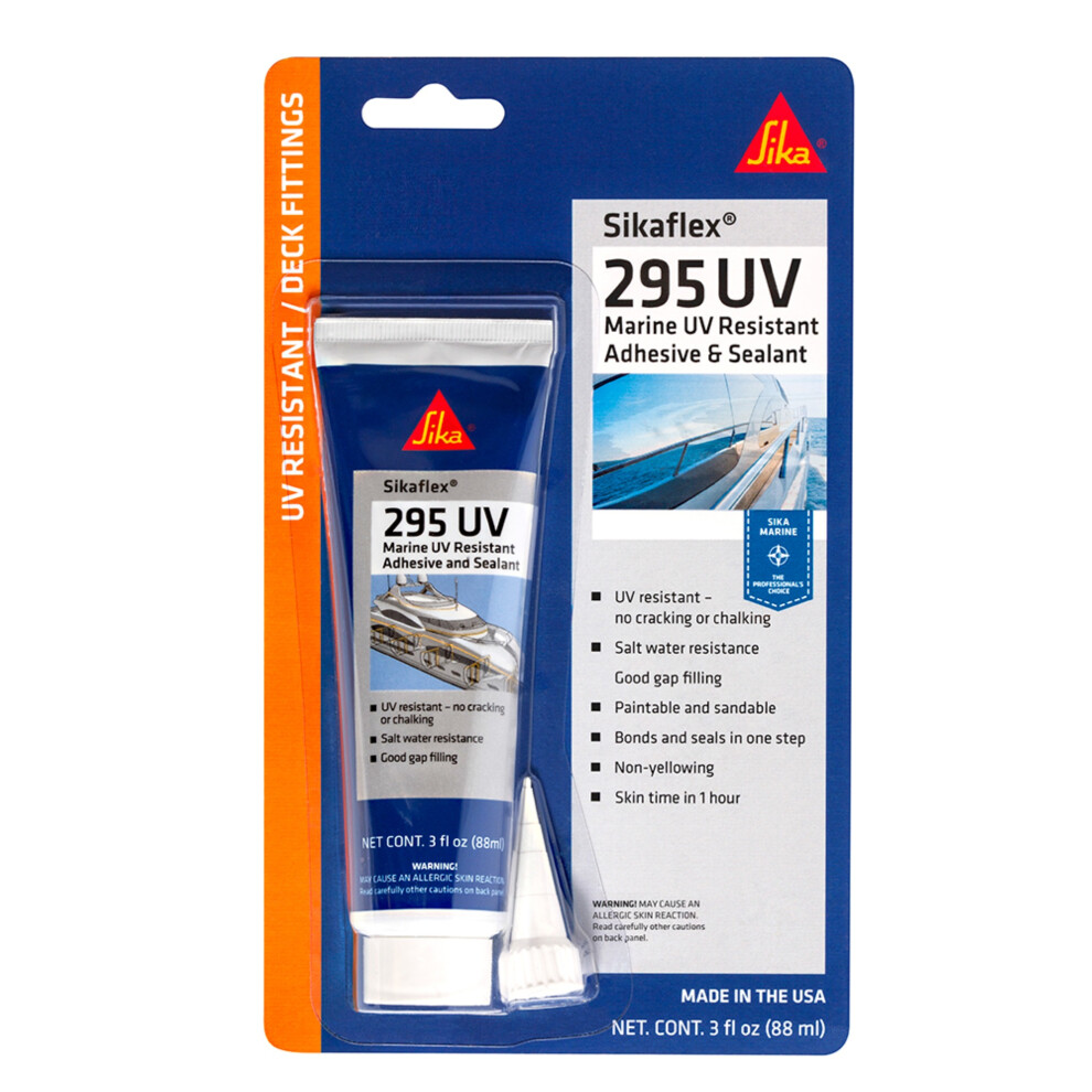 SIKA SIKAFLEX 295 UV WHITE 3 OZ. TUBE