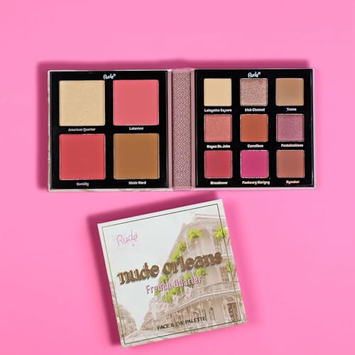 Rude - nude Orleans Face & Eye Palette 2
