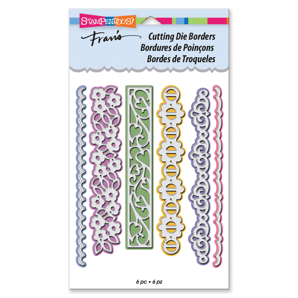 Stampendous Spring Borders Die Cut Set-image
