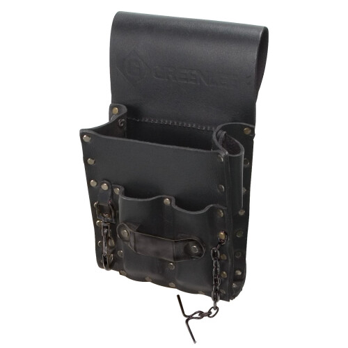 Greenlee Tool Pouch Leather 5 Pocket