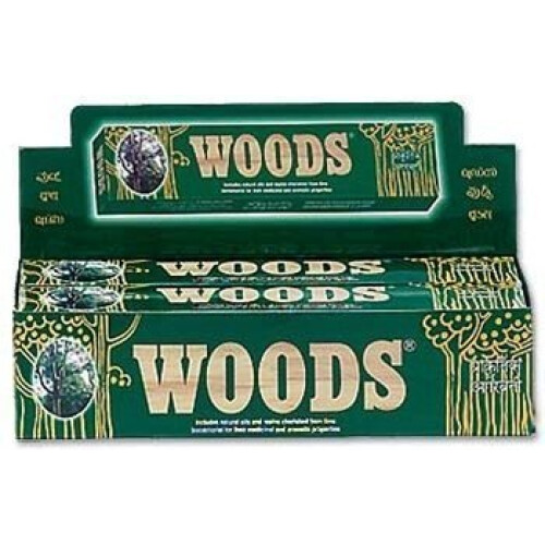 Woods Natural Røgelse - Engrospakke