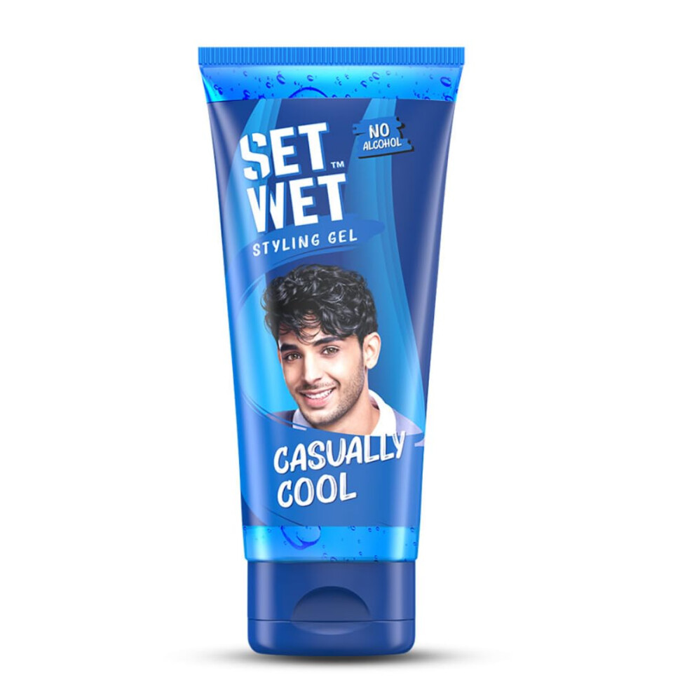 Set Wet Hair Gel - Cool Hold 100Ml Tube (Ship From India)-image