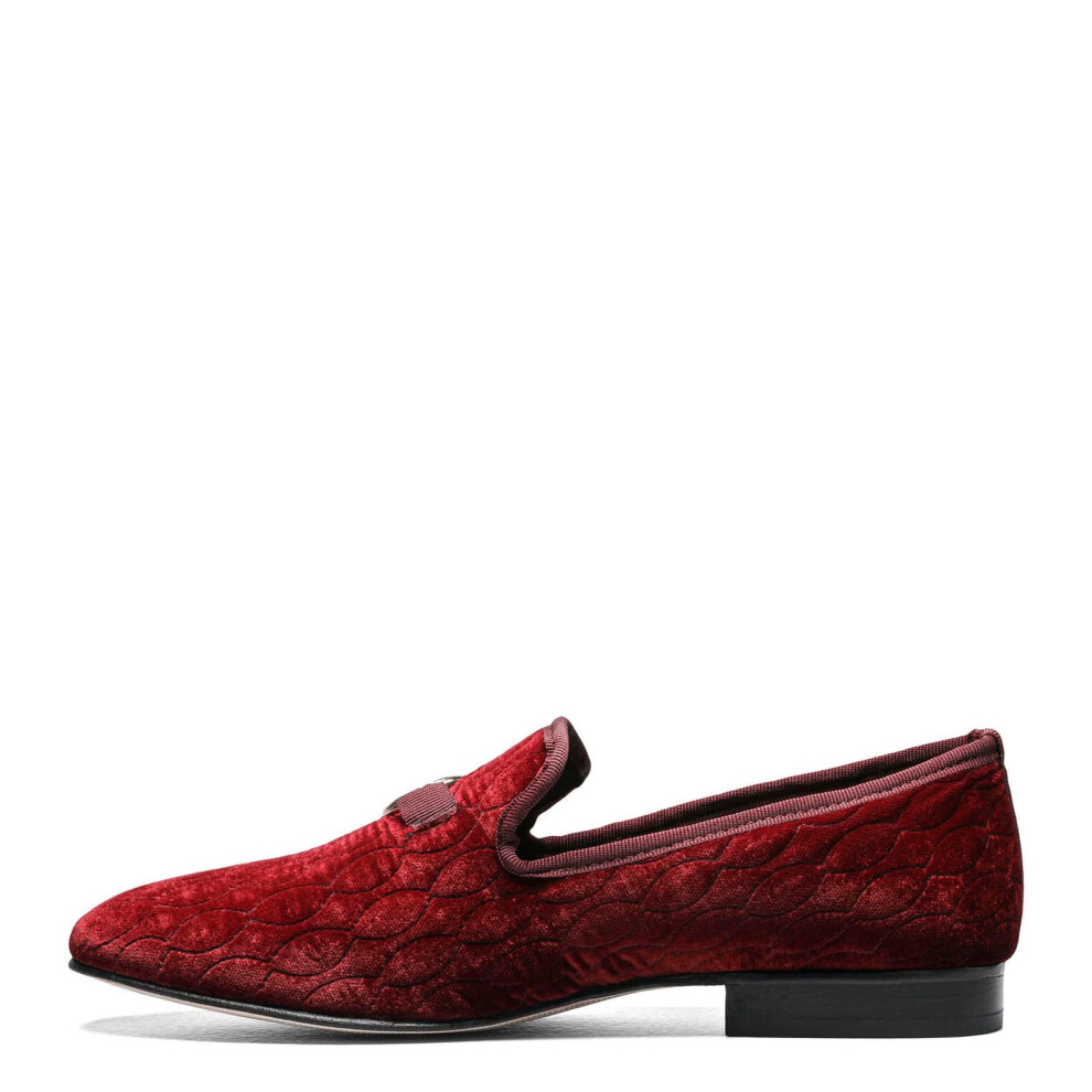 STACY ADAMS Men's Valet Loafer Burgundy