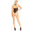 Naadloze hartnet sleutelgathalster teddy. 2