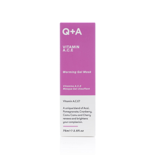 Q+A Vitamin A.C.E. Warming Gel Mask 75ml 2