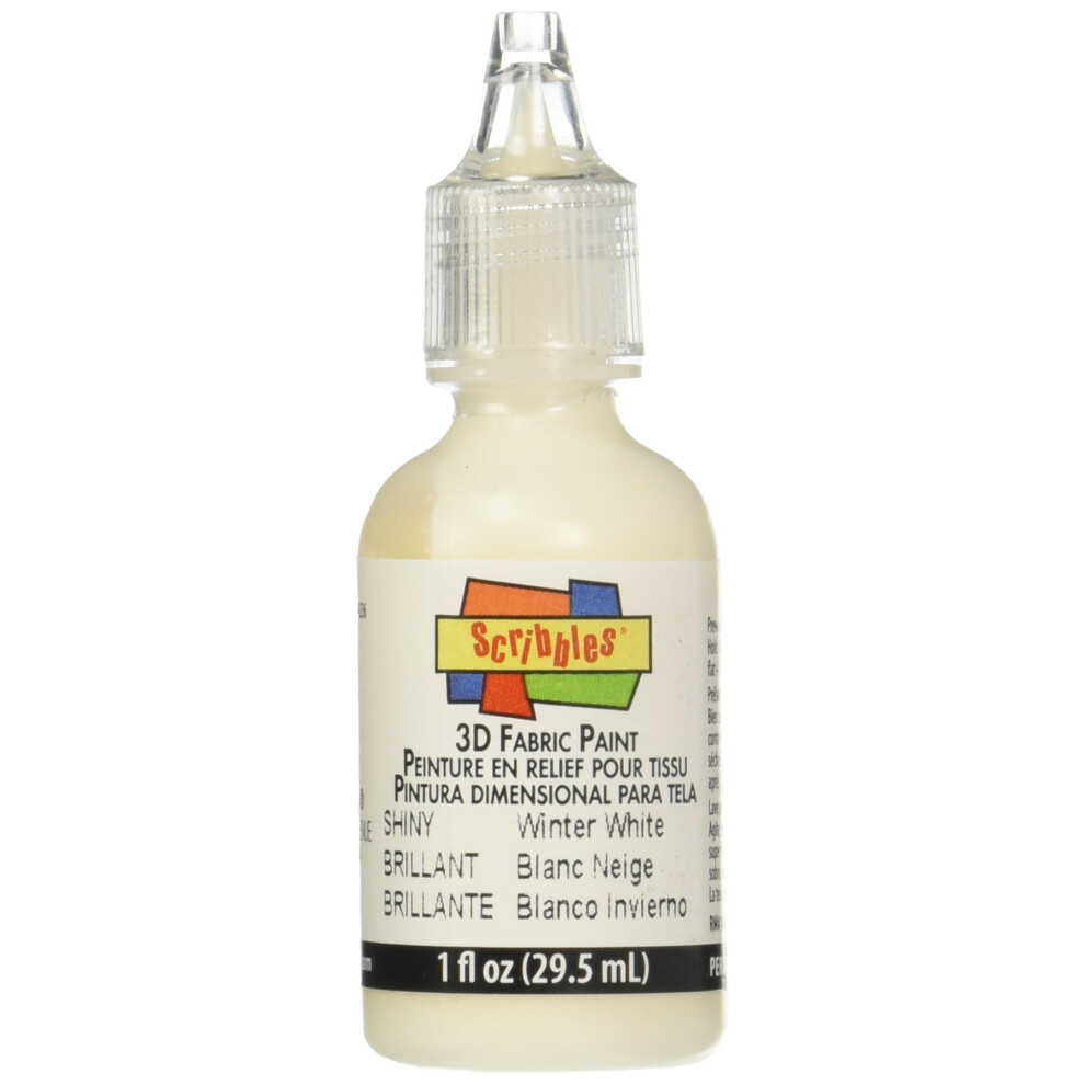 Peinture Textile Tulip 28 G - Blanc Hiver Brillant-image