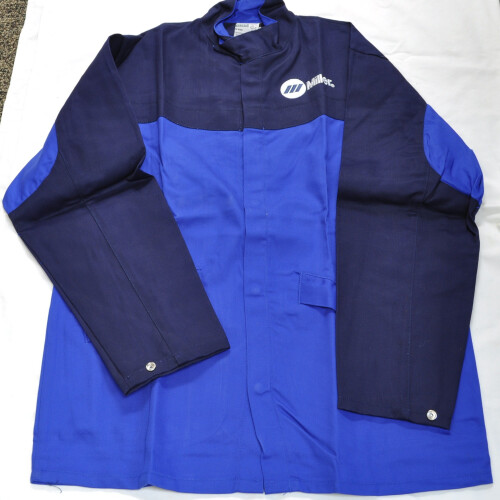 Schwei  erjacke Royal/NVY Ctn INDURA XL 2