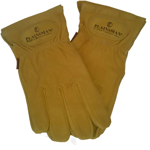 Plainsman Leather Gloves - 2 Pair - Medium