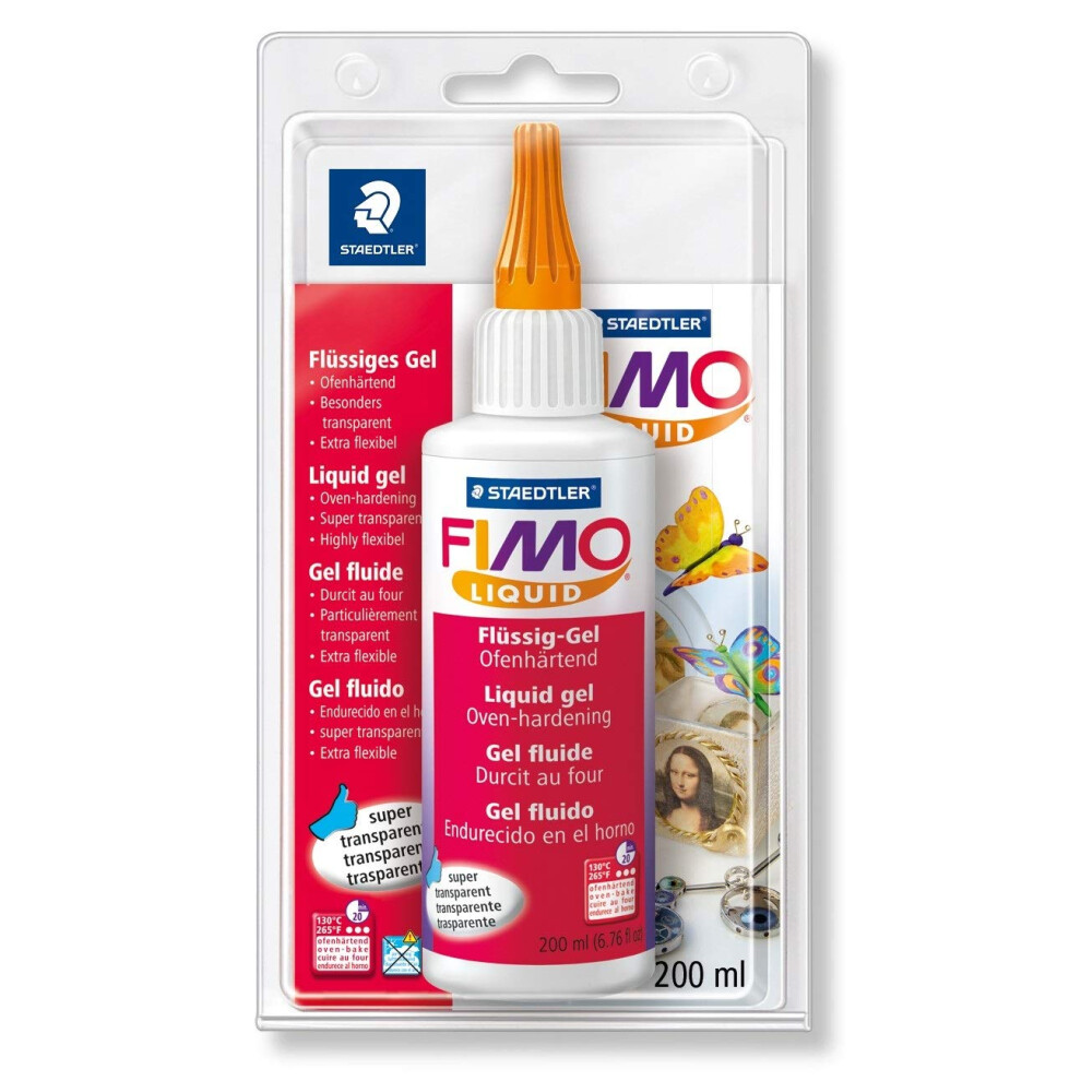 Staedtler 8051-00 BK Fimo Liquid Gel 200ml