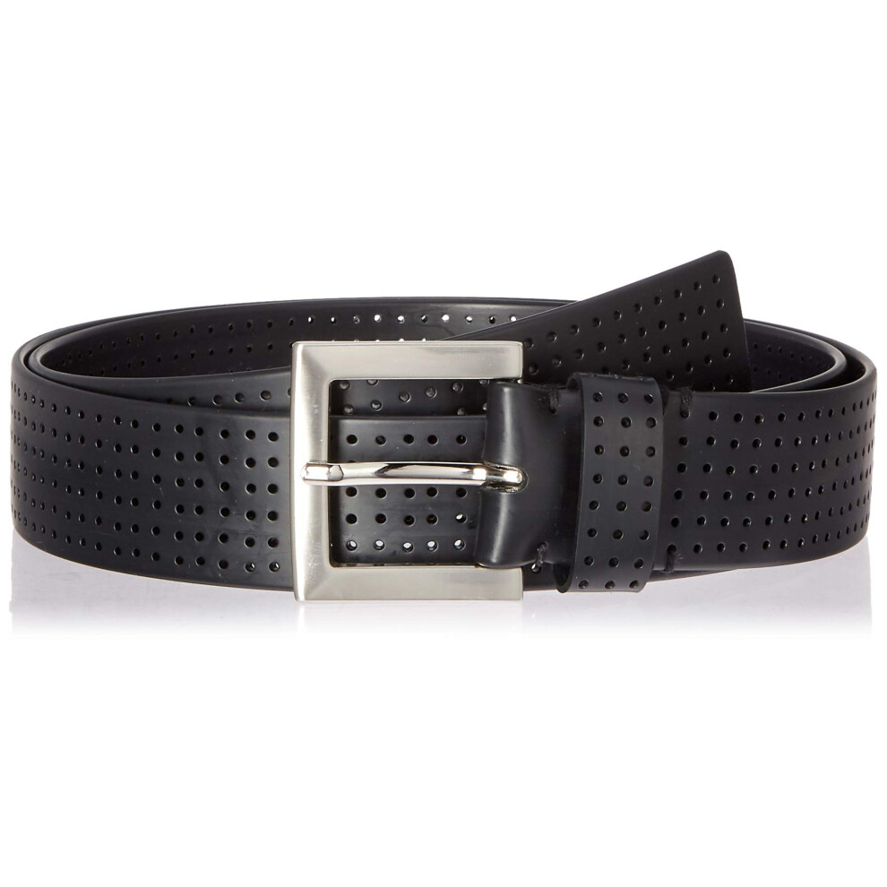 Danbury 38 MM Mens Silicone Belt Black 34