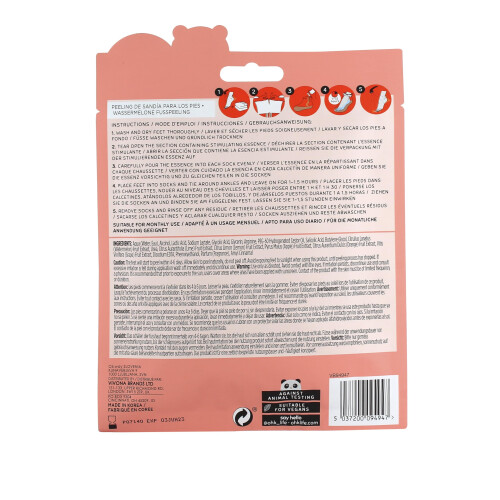 Ah, K! Mscara Peeling de Melancia para Ps - 1 Par 1