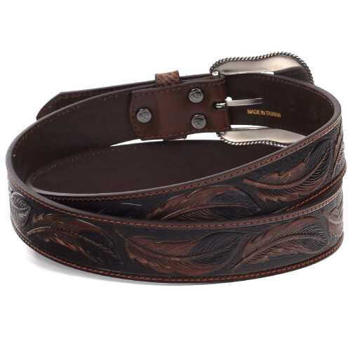 Ariat Herenriem met veerreli? bruin 36 2