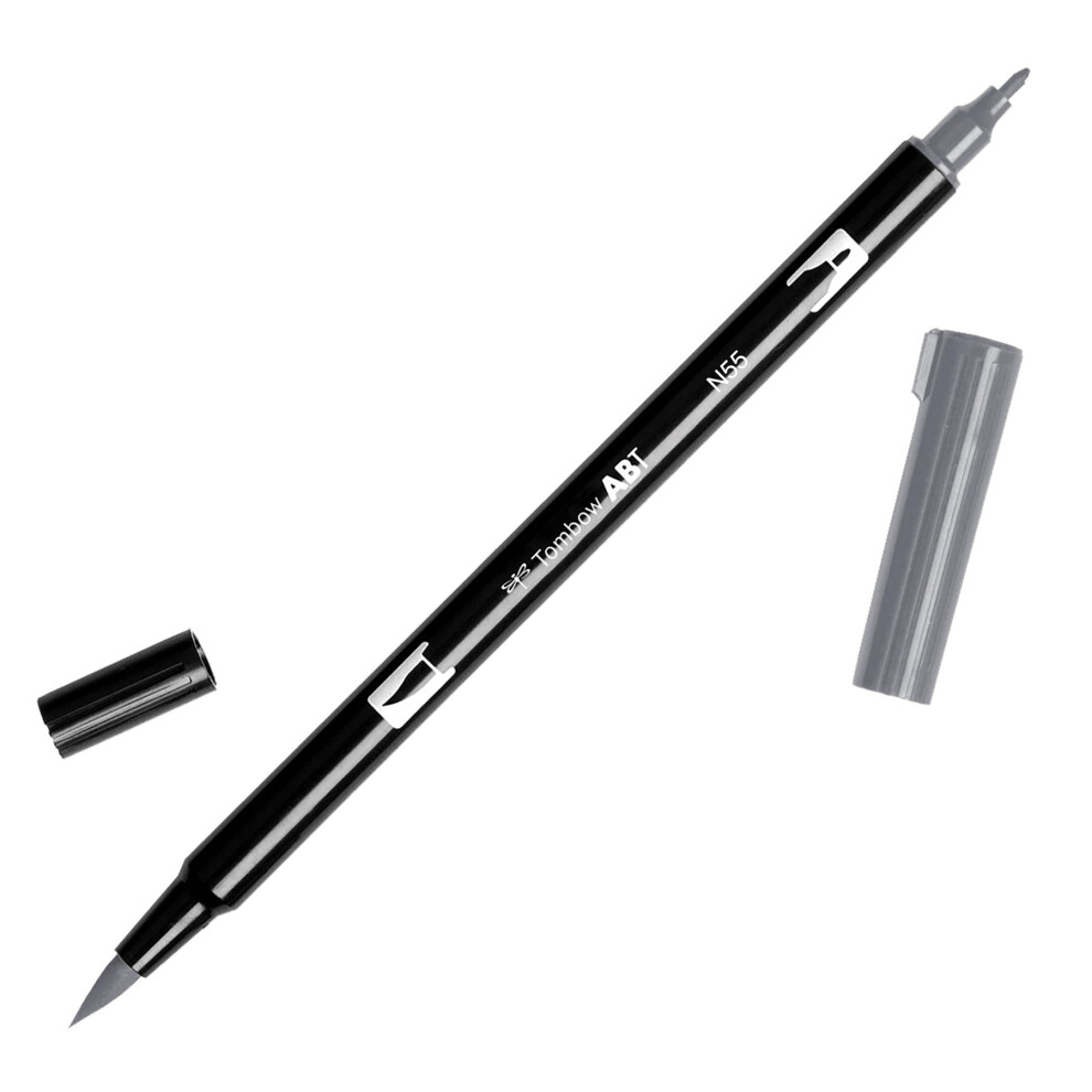 Tombow ABT-N55 Pennarello A Doppia Punta, Multicolore-image