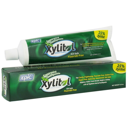 Epic Dental Tpaste Xyl Flor Free Spmt 4,9 Oz 1