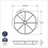 Nordic Ware Procast Classic Scone Graphite 4