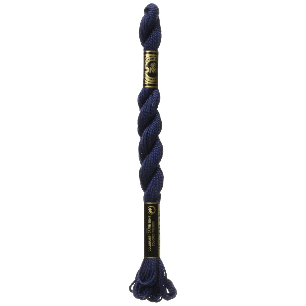 DMC 115 3-336 Pearl Cotton Thread  Navy Blue