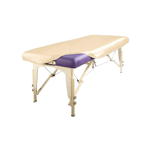 Spa Luxe - Vinyl Massage Table Cover (Beige) 1